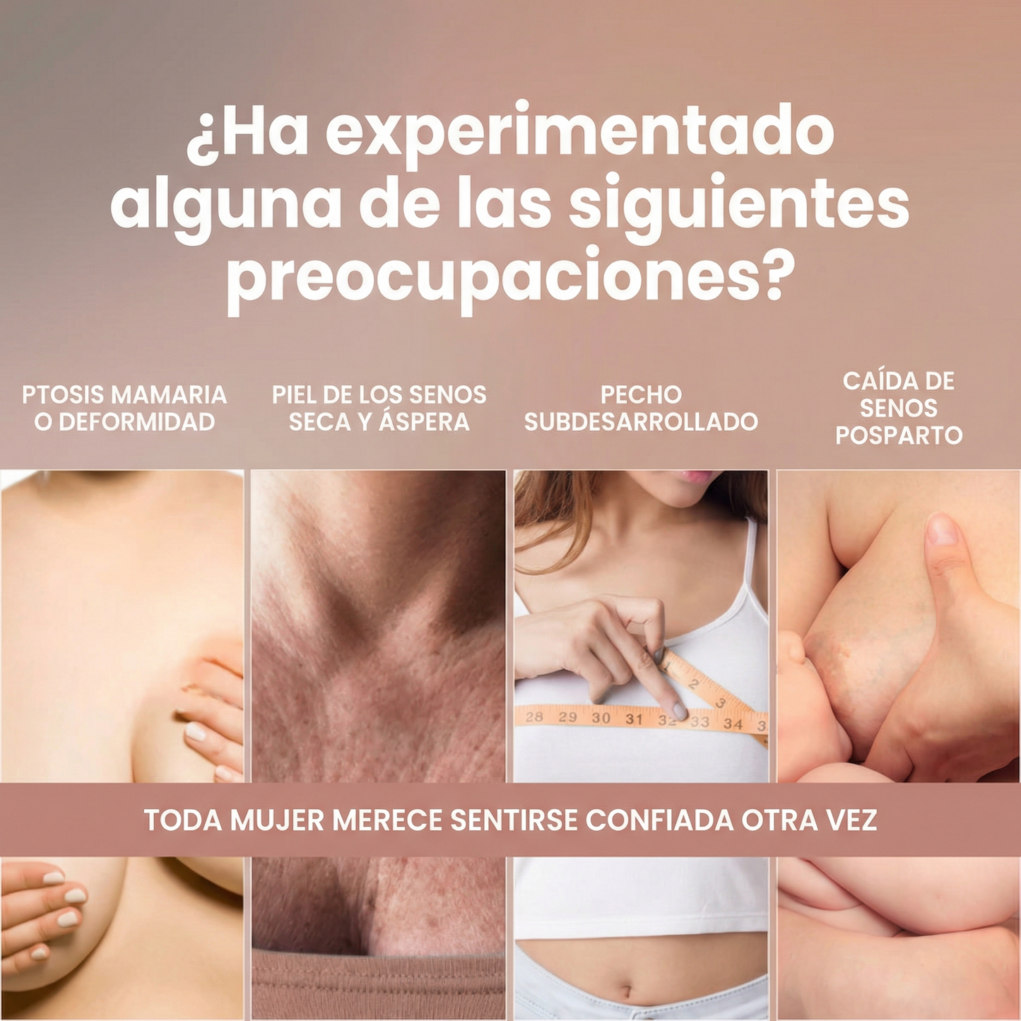 Busto Firme y Levantado Naturalmente - Sin Cirugía ni Pastillas