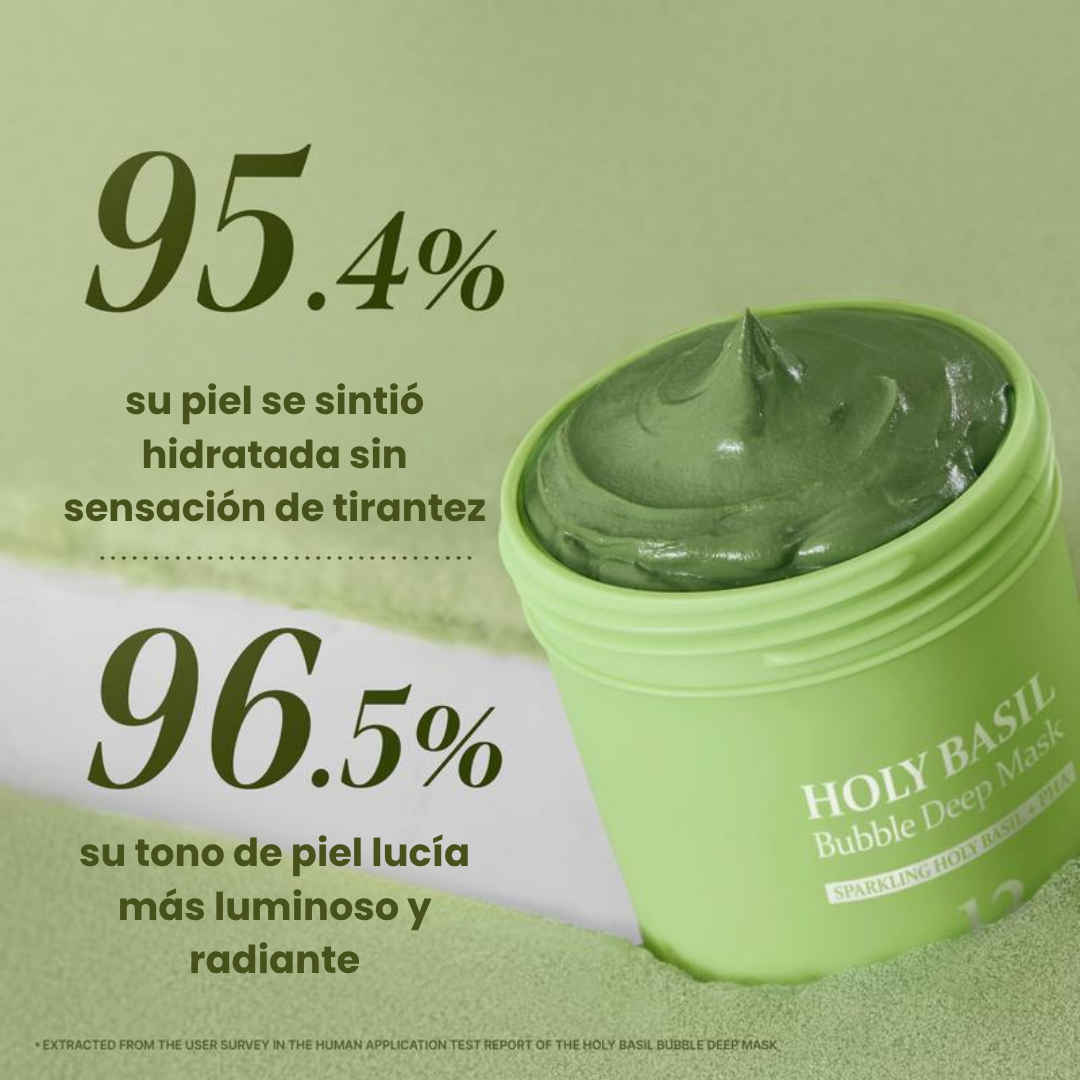 Natria® Holy Basil Bubble Mask