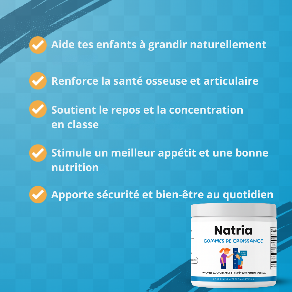 Natria® Gommes de Croissance