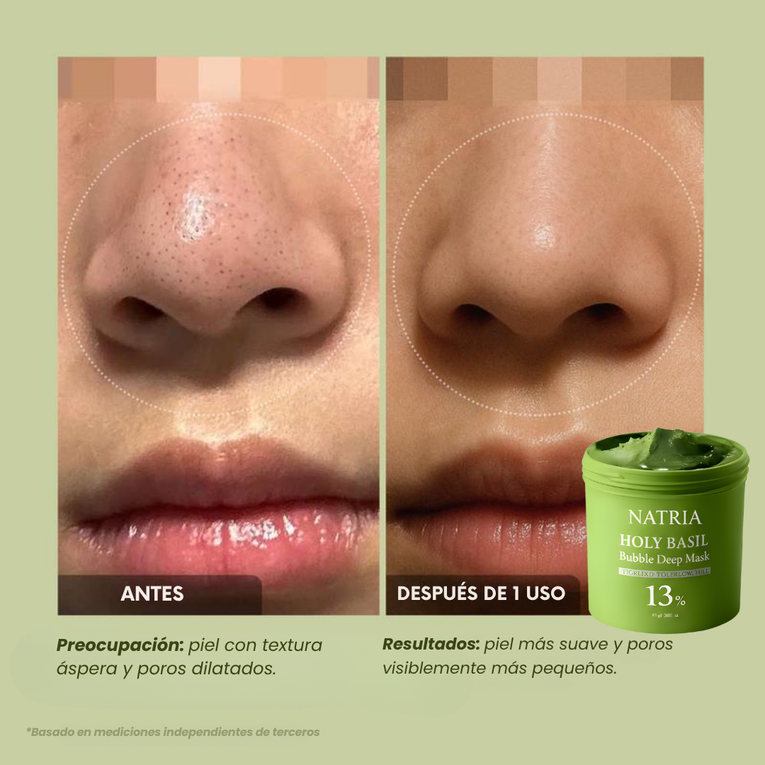 Natria® Holy Basil Bubble Mask