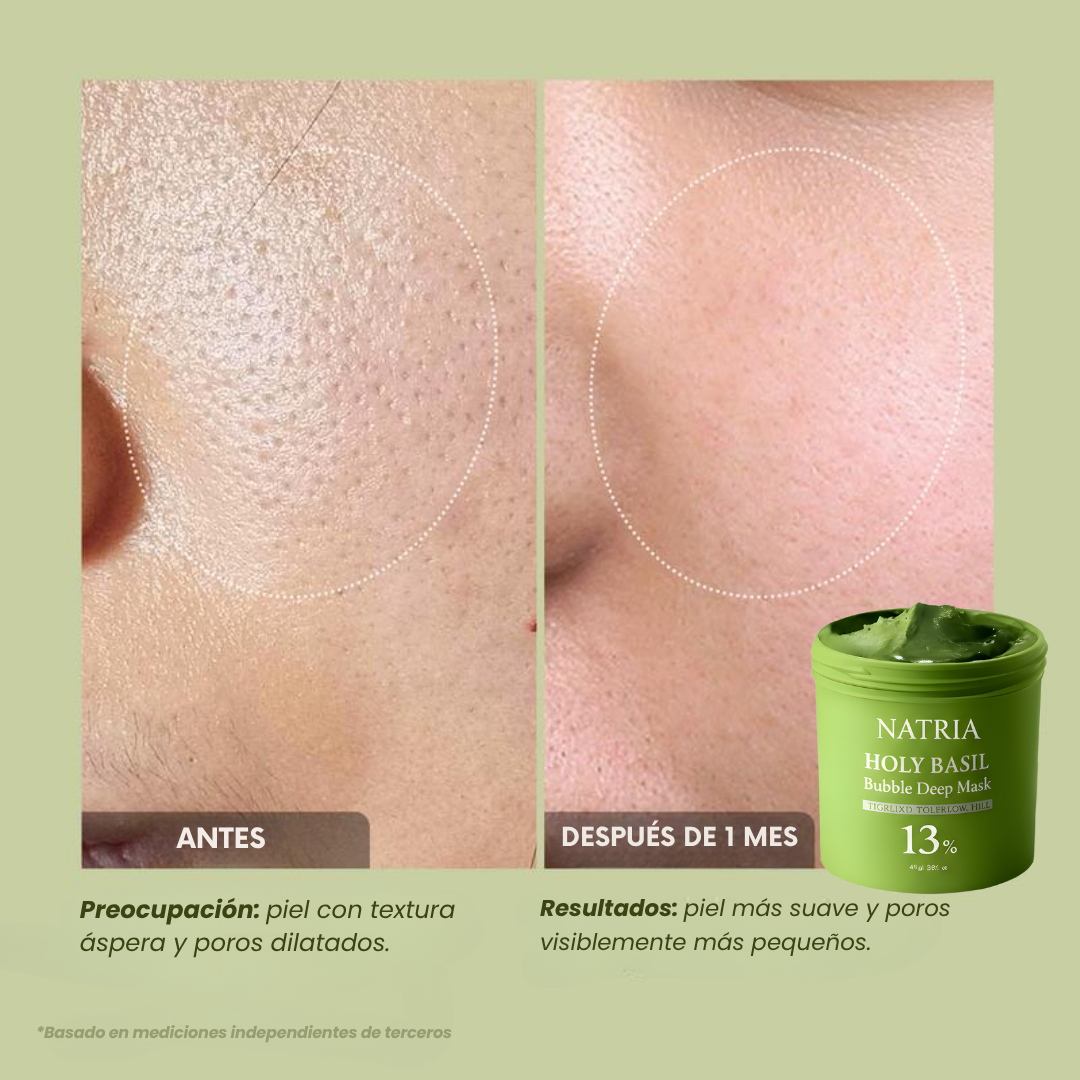 Natria® Holy Basil Bubble Mask