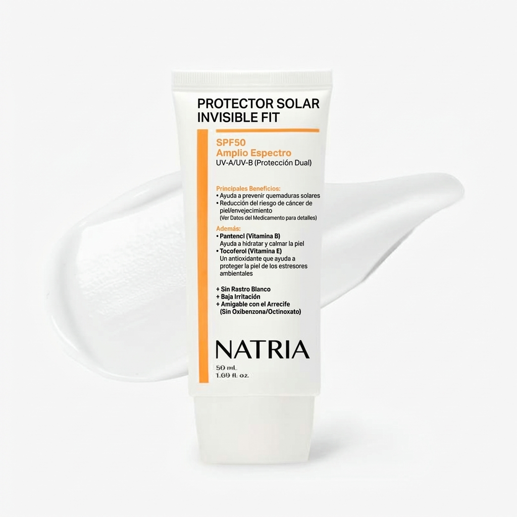 Natria® Crema Solar Aclara y Protege