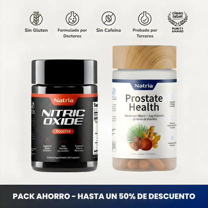 Natria® Salud Prostática + Óxido Nítrico