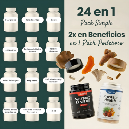 Natria® Salud Prostática + Óxido Nítrico