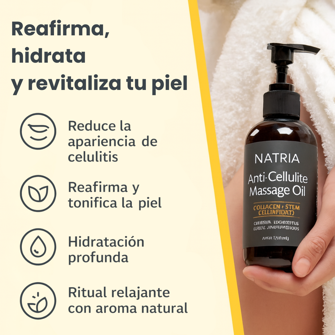 Natria® Aceite Anticelulitis Colágeno 2.0