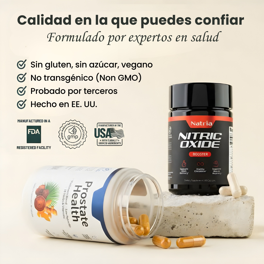 Natria® Salud Prostática + Óxido Nítrico