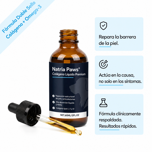 Natria Paws® Colágeno Líquido Premium